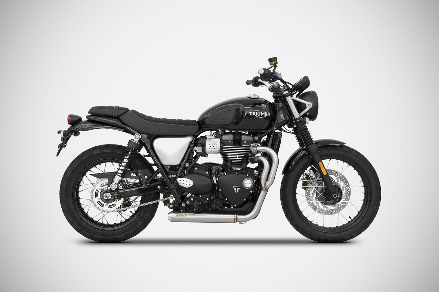 ZARD "CROSS" Exhaust for Triumph Street Scrambler