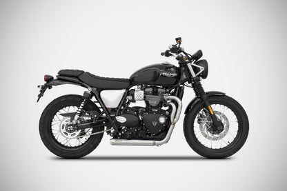 ZARD "CROSS" Exhaust for Triumph Street Scrambler