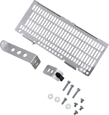 DEVOL Radiator Guard - Brushed Aluminum - Yamaha 0101-5401