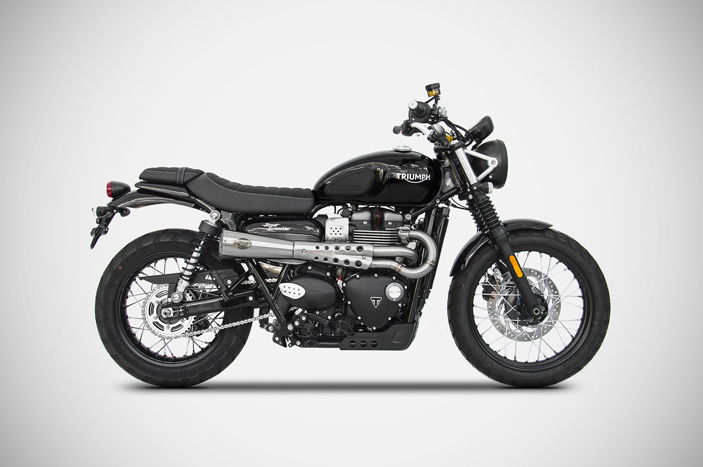 ZARD TIGER 70 HIGH MOUNT Exhaust for Triumph Street Scrambler