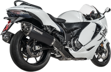 AKRAPOVIC Slip-On Series Muffler - Titanium/Carbon Fiber - Black S-S13SO4-HRAATBL