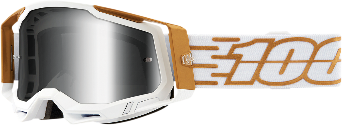 100% Racecraft 2 Goggle - Mayfair - Silver Mirror Lens 50121-252-18