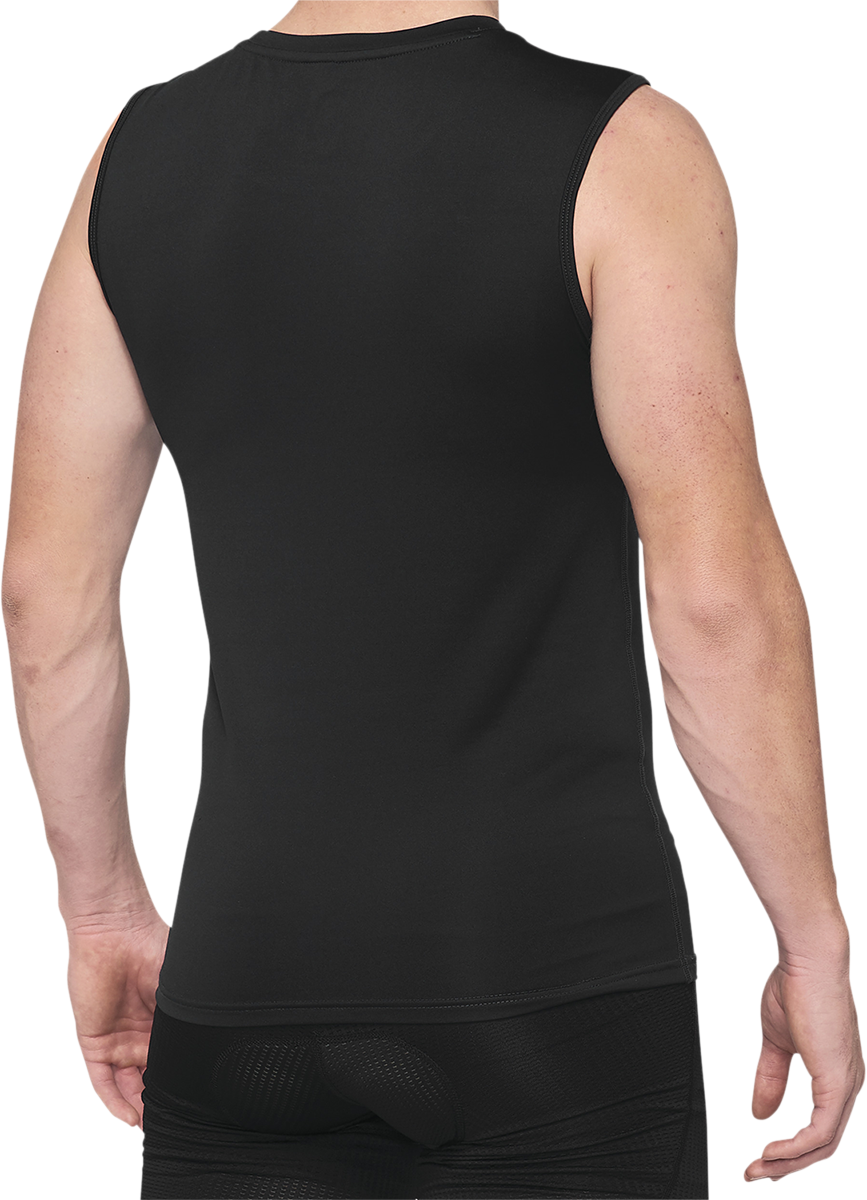 100% Basecamp Sleeveless Base Layer - Black - Small 40046-00000
