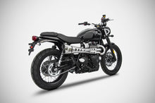 ZARD Limited Edition HIGH MOUNT Exhaust for Triumph Street Scrambler