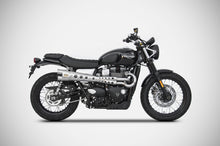 ZARD Limited Edition HIGH MOUNT Exhaust for Triumph Street Scrambler