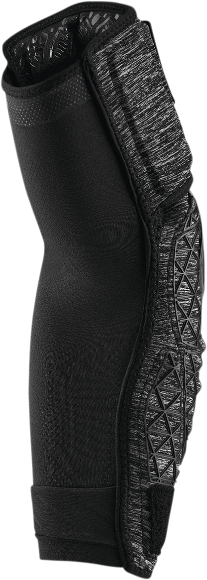 100% Surpass Elbow Guards - Heather Gray/Black - Small 70008-00005