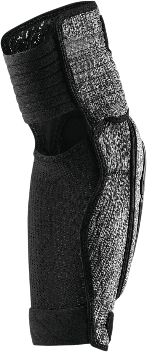 100% Fortis Elbow Guards - Heather Gray/Black - S/M 70006-00003