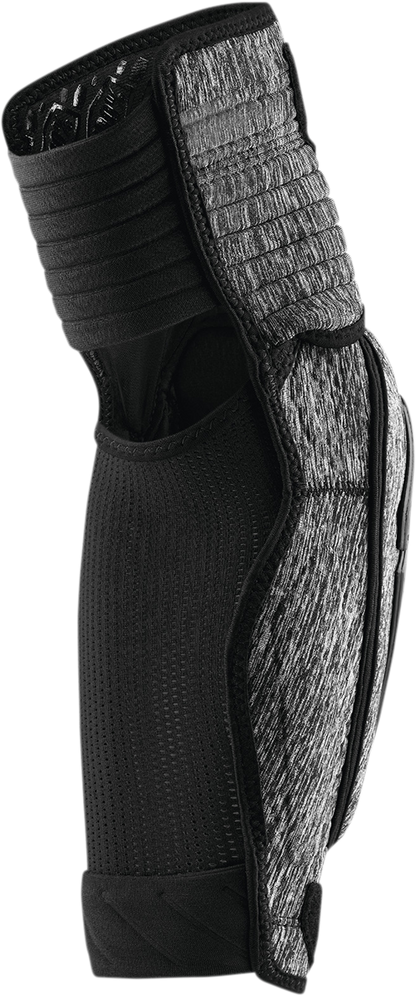 100% Fortis Elbow Guards - Heather Gray/Black - S/M 70006-00003