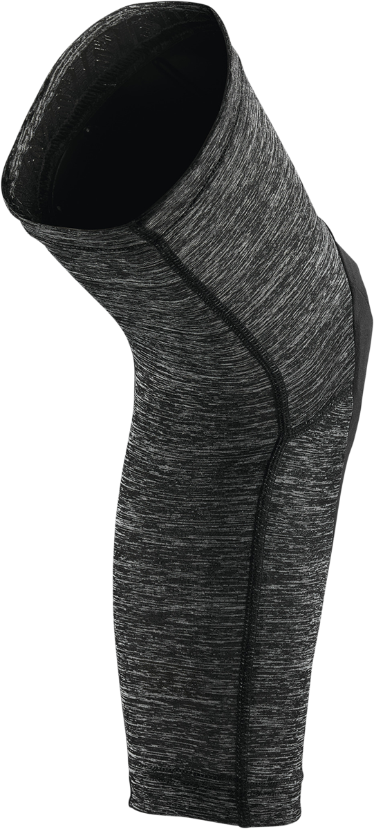 100% Teratec Knee Guards - Heather Gray/Black - Small 70003-00005