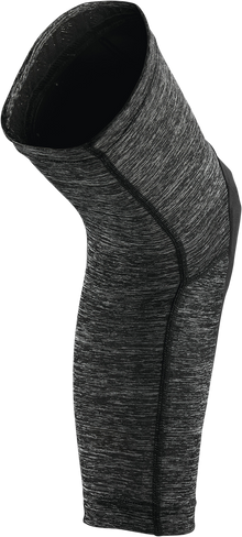 100% Teratec Knee Guards - Heather Gray/Black - Small 70003-00005