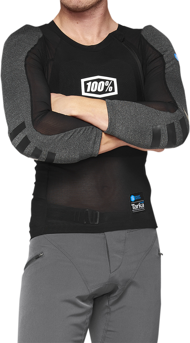 100% Tarka Body Armor - Long Sleeve - Black - Small 70010-00001