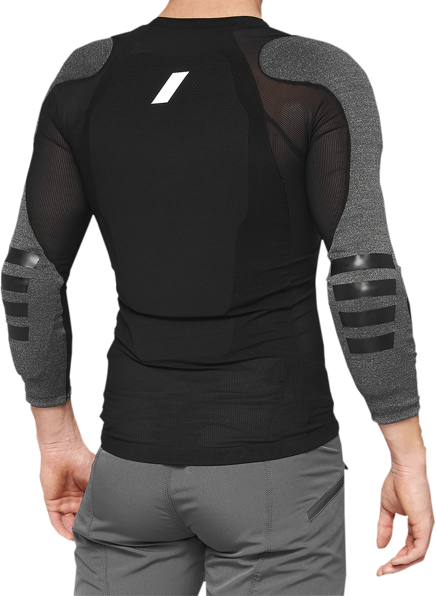 100% Tarka Body Armor - Long Sleeve - Black - 2XL 70010-00005