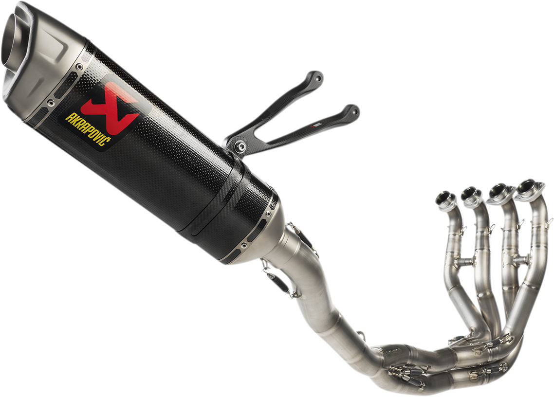 AKRAPOVIC Race Exhaust - Carbon Fiber S-K10R10-RC