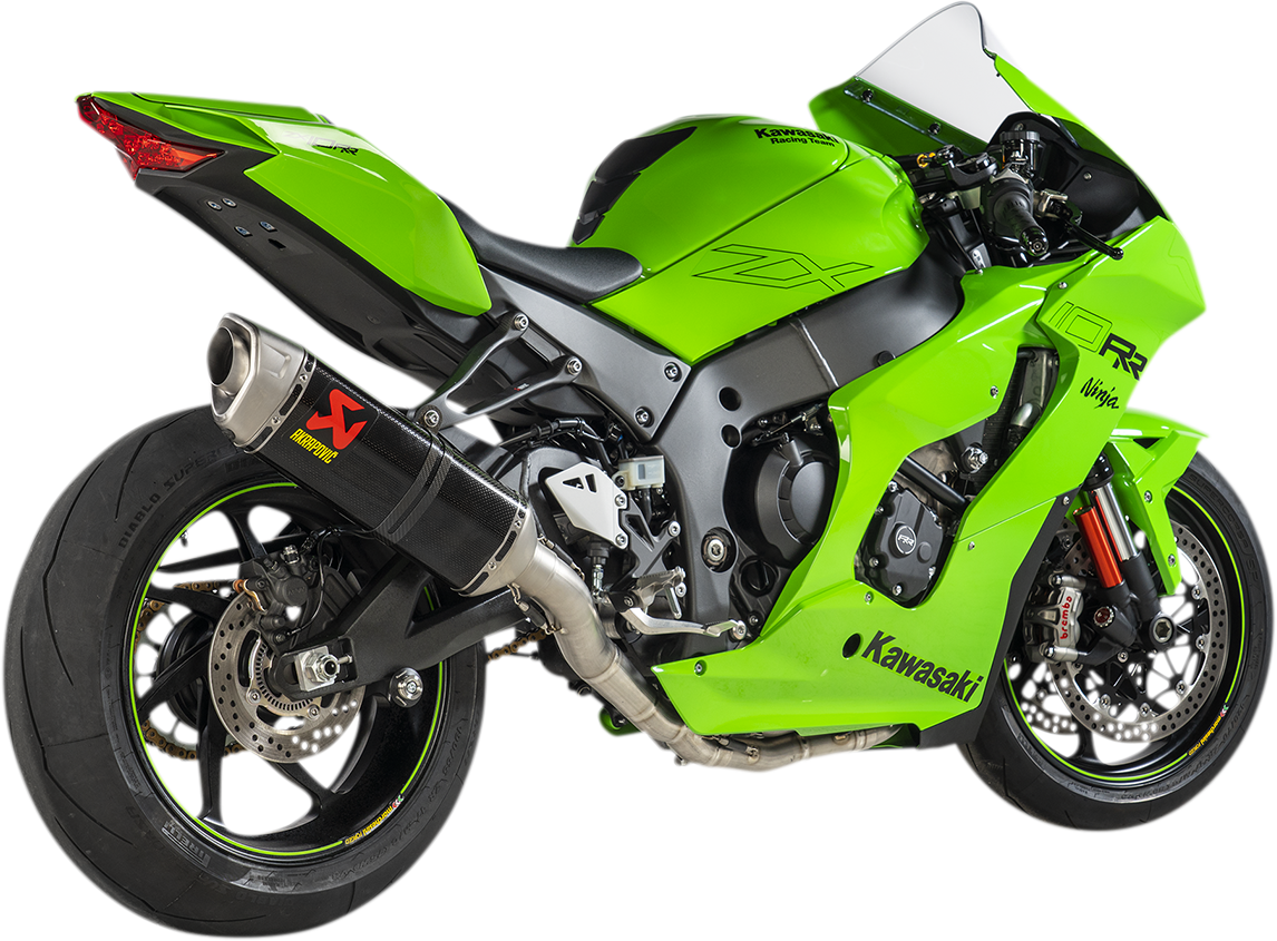 AKRAPOVIC Race Exhaust - Carbon Fiber S-K10R10-RC