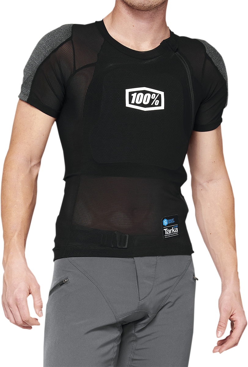 100% Tarka Body Armor - Short Sleeve - Black - Large 70011-00003