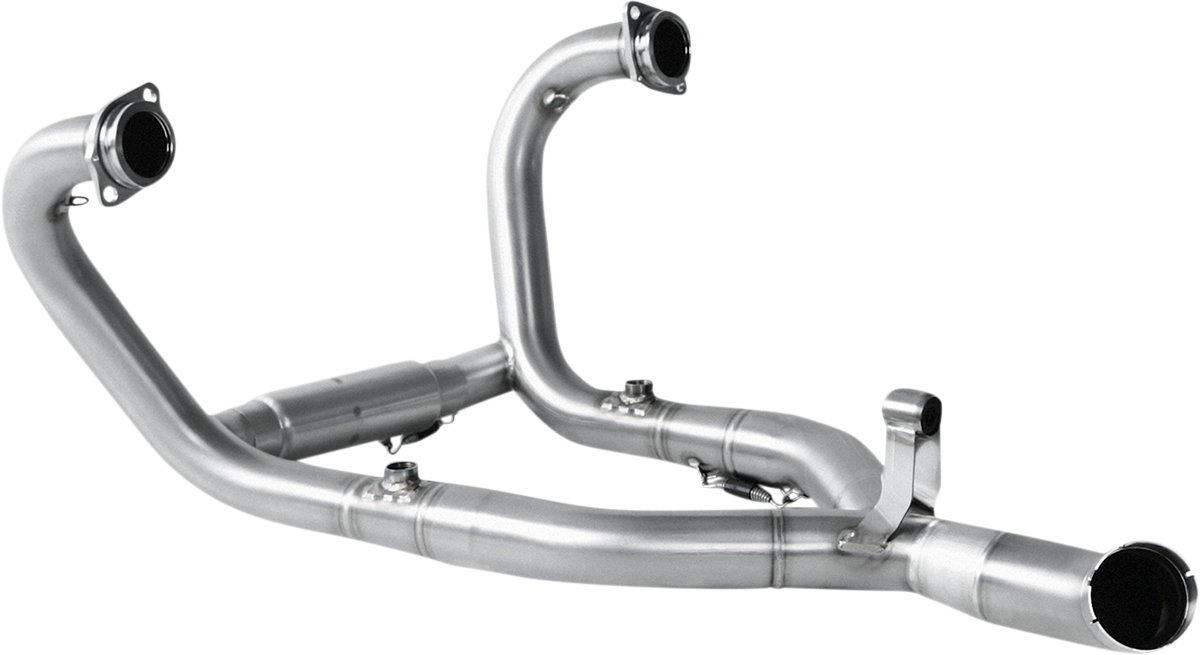 AKRAPOVIC 2-Into-1 Headpipe - Stainless Steel E-B12R8
