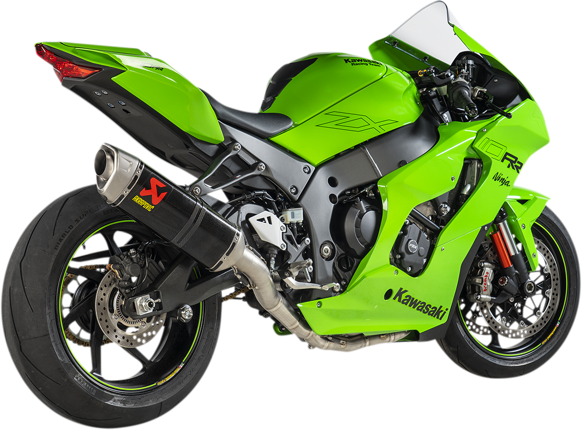 AKRAPOVIC Evolution Line Exhaust System - Carbon Fiber S-K10E10-RC