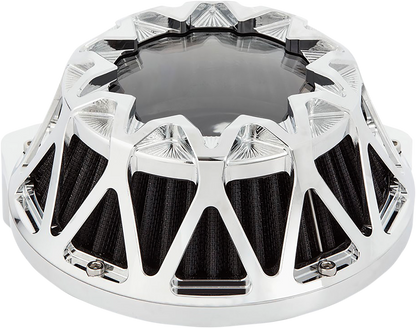 ARLEN NESS Crossfire Air Cleaner - Chrome 600-051