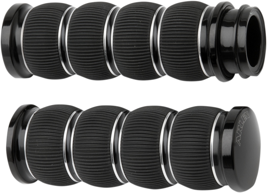 ARLEN NESS Fusion Ring Leader Grips - TBW - Black 07-315