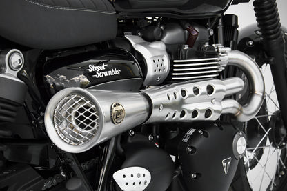 ZARD TIGER 70 HIGH MOUNT Exhaust for Triumph Street Scrambler