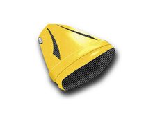 LUIMOTO (Raven Edition) Passenger Seat Covers for the YAMAHA YZF-R6 (06-07)