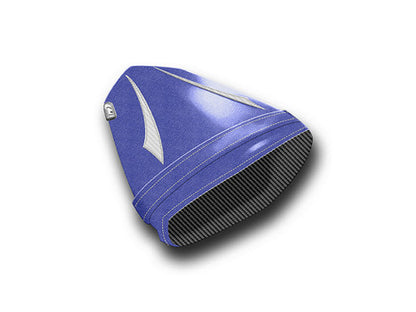 LUIMOTO (Raven Edition) Passenger Seat Covers for the YAMAHA YZF-R6 (06-07)