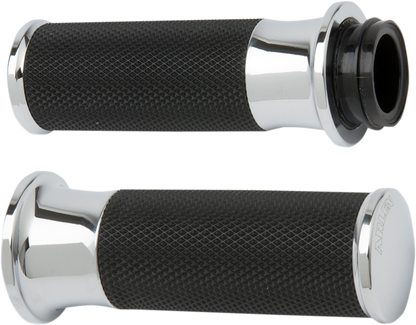 ARLEN NESS Smooth Grips - TBW - Chrome 07-322