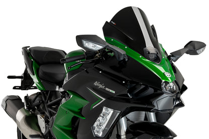 PUIG Z-Racing Windscreen for Kawasaki Ninja H2 SX / SE (2023+)