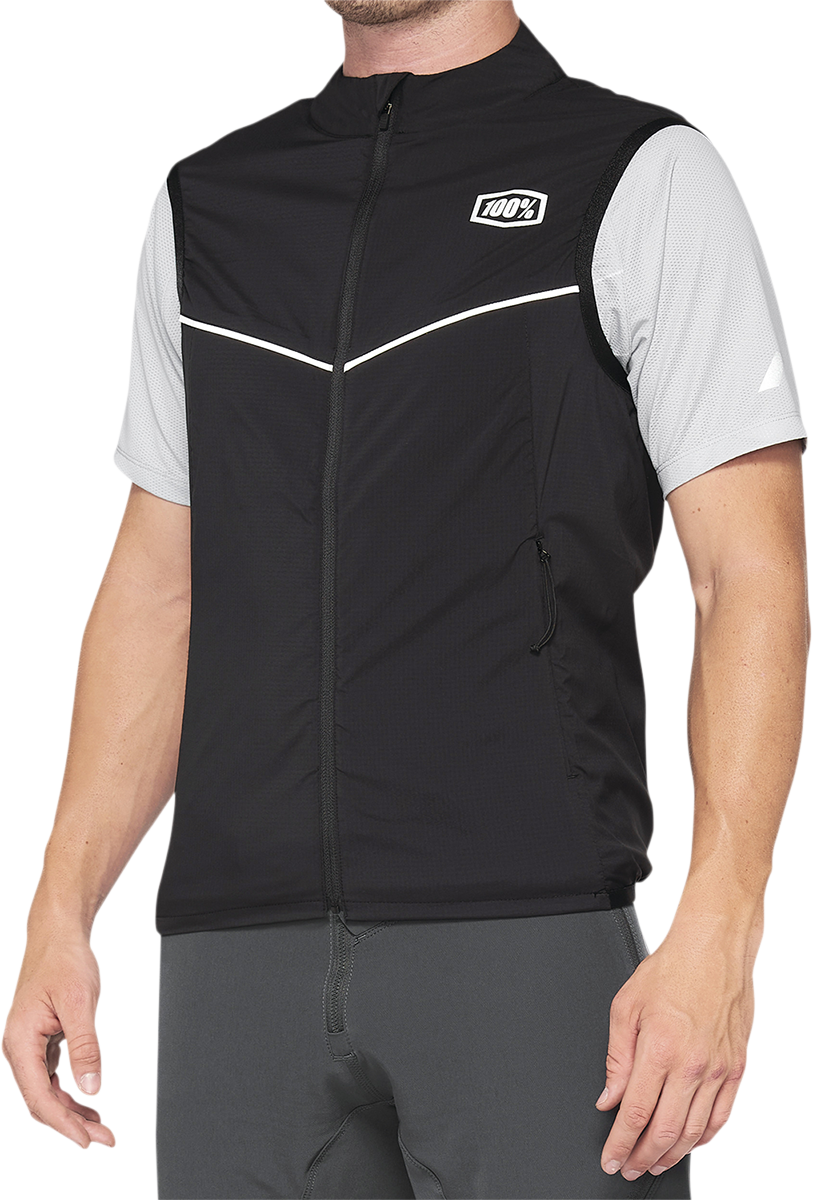 100% Corridor Stretch Vest - Black - Small 40043-00000