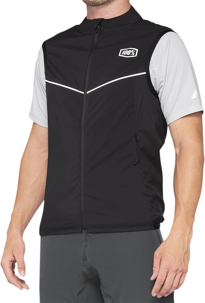 100% Corridor Stretch Vest - Black - Small 40043-00000