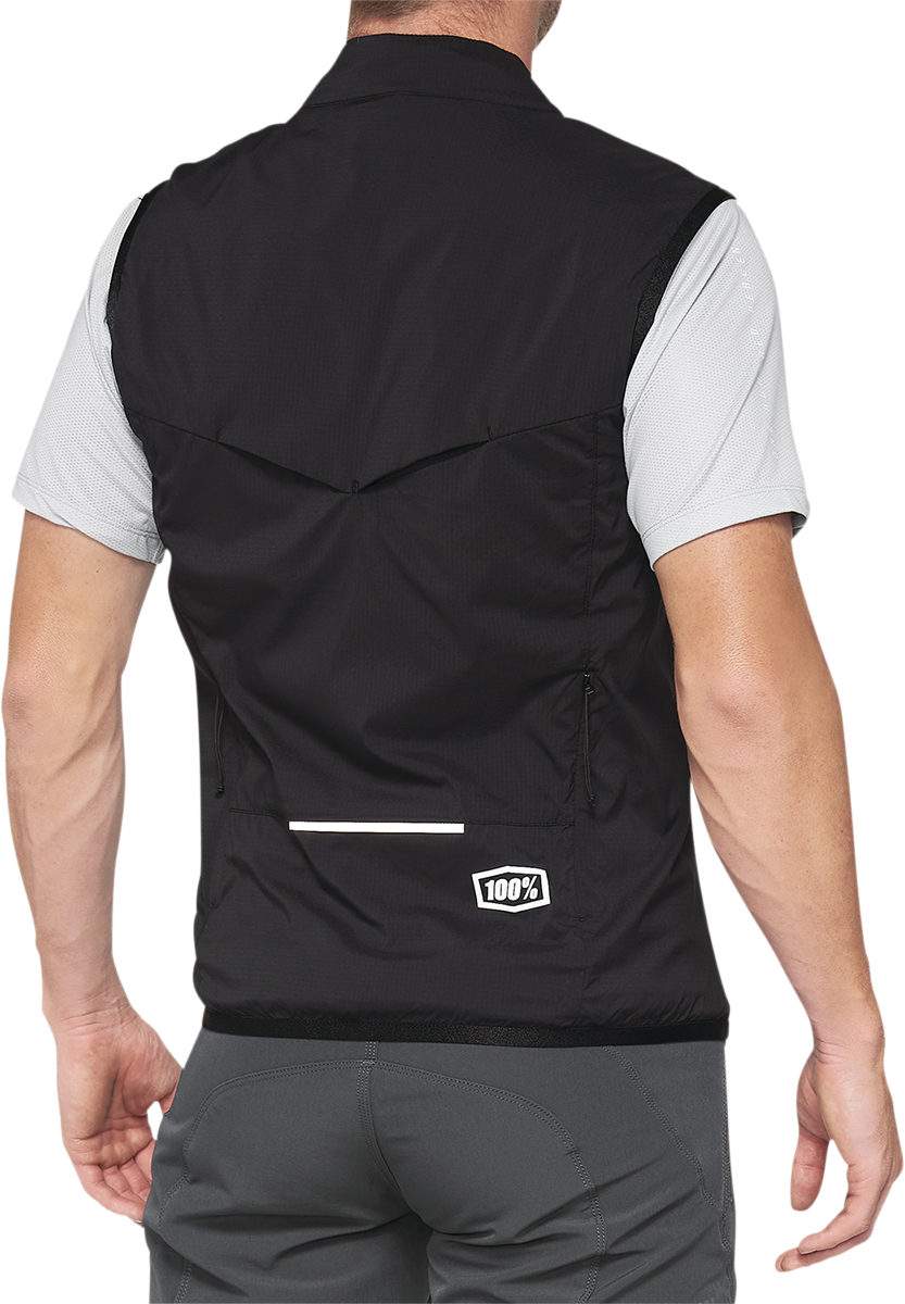 100% Corridor Stretch Vest - Black - Small 40043-00000