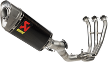 AKRAPOVIC Exhaust - Carbon Fiber - Tracer 900 S-Y9R14-APC