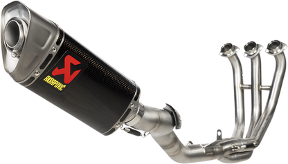 AKRAPOVIC Exhaust - Carbon Fiber - Tracer 900 S-Y9R14-APC