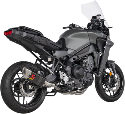 AKRAPOVIC Exhaust - Carbon Fiber - Tracer 900 S-Y9R14-APC