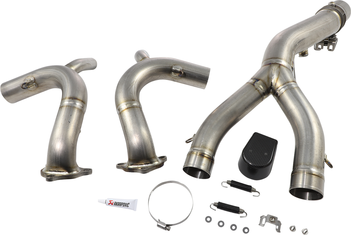 AKRAPOVIC Header Pipe - Titanium - BMW R 1250 E-B12E4/1