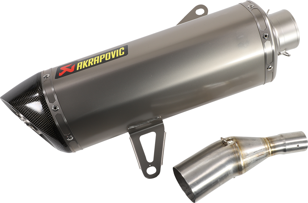 AKRAPOVIC Slip-On Scooter Muffler - Stainless Steel S-Y3SO1-HRSS/1