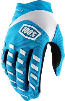 100% Airmatic Gloves - Blue - Small 10000-00005