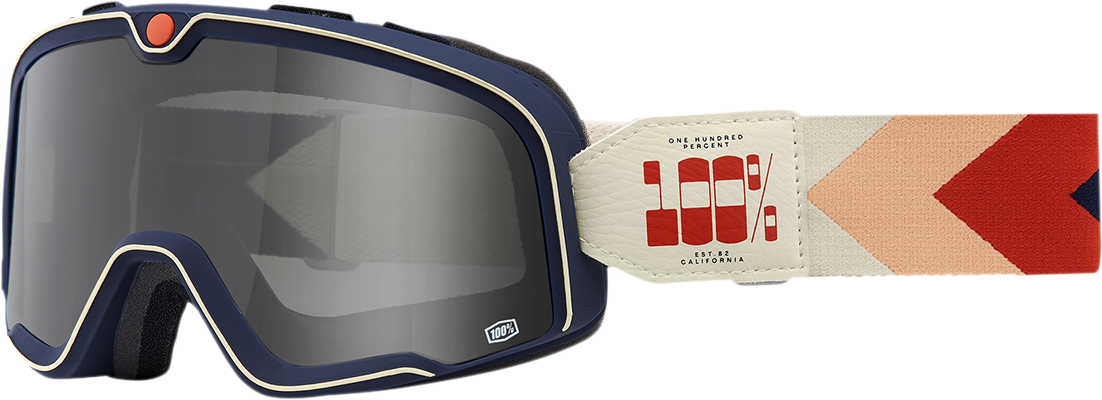 100% Barstow Goggle - Teluride - Smoke Lens 50000-00007