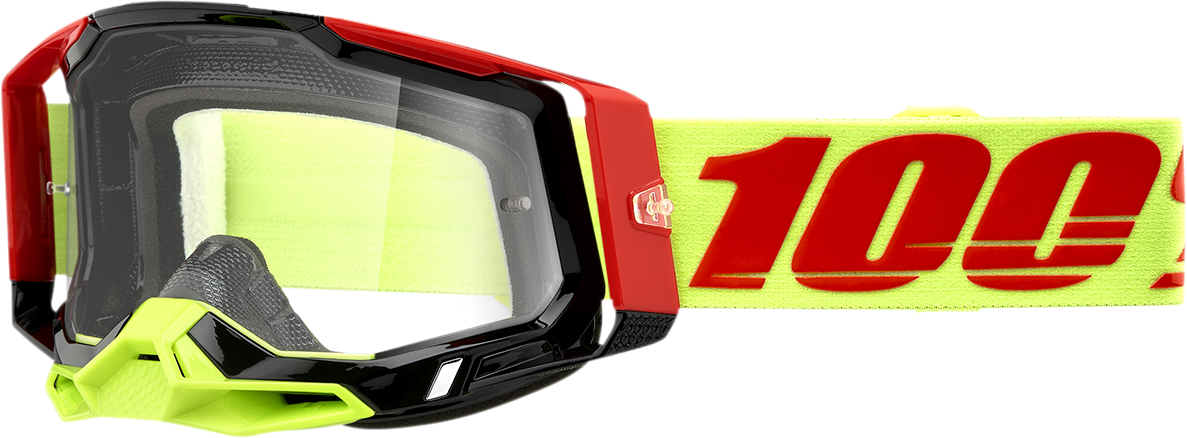 100% Racecraft 2 Goggle - Wiz - Clear Lens 50009-00010