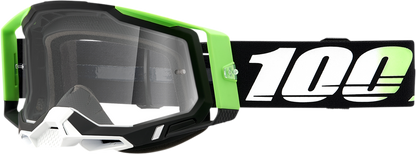100% Racecraft 2 Goggle - Kalkuta - Clear Lens 50009-00006