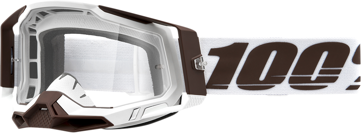 100% Racecraft 2 Goggle - Snowbird - Clear Lens 50009-00007