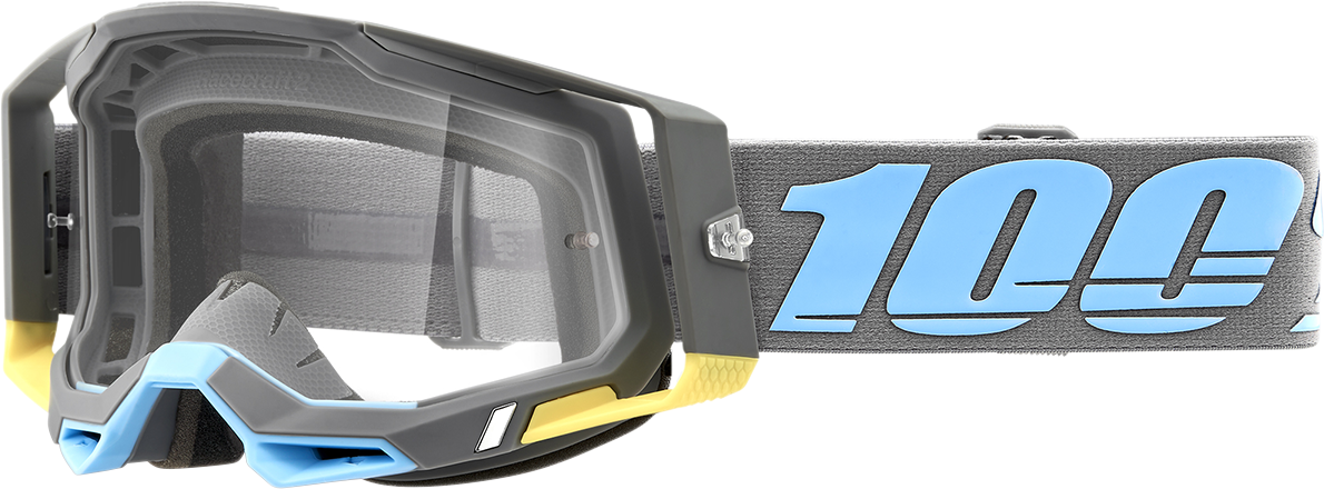100% Racecraft 2 Goggle - Trinidad - Clear Lens 50009-00008