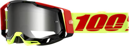 100% Racecraft 2 Goggle - Wiz - Flash Silver Mirror Lens 50010-00010