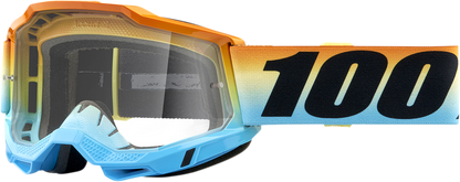 100% Accuri 2 Goggle - Sunset - Clear Lens 50013-00013