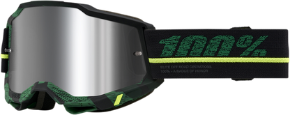 100% Accuri 2 Goggle - Overlord - Silver Mirror Lens 50014-00011