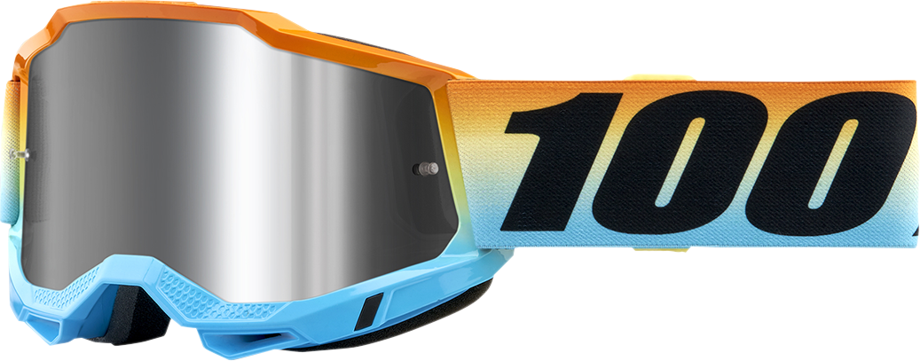100% Accuri 2 Junior Goggle - Sunset - Flash Silver Mirror Lens 50025-00006