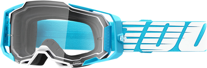 100% Armega Goggle - Oversized Sky - Clear Lens 50004-00010