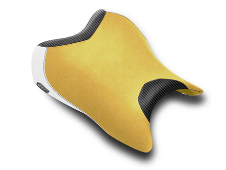 LUIMOTO (Anniversary Edition) Rider Seat Covers for the YAMAHA YZF-R6 (06-07)