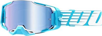 100% Armega Goggle - Oversized Sky - Blue Mirror Lens 50005-00010