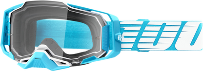 100% Armega Goggle - Oversized Sky - Clear Lens 50004-00010